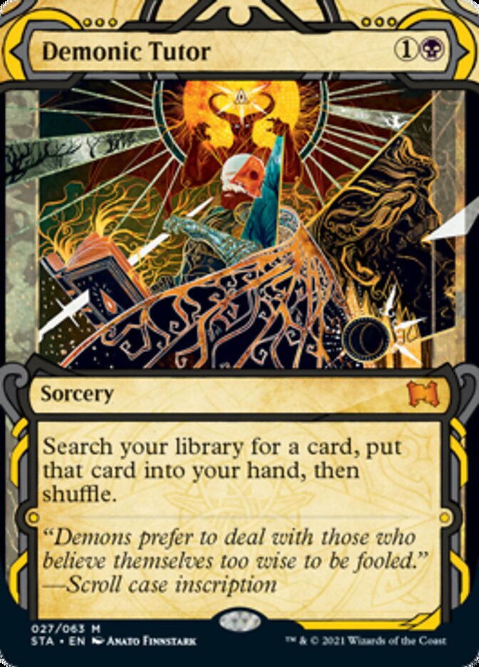 Demonic Tutor [Strixhaven: Mystical Archive] | Jomio and Rueliete's Cards and Comics