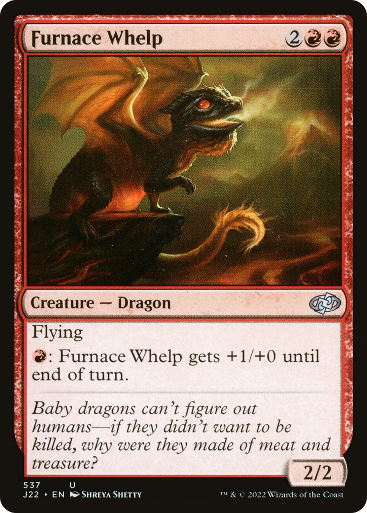 Furnace Whelp [Jumpstart 2022] | Jomio and Rueliete's Cards and Comics