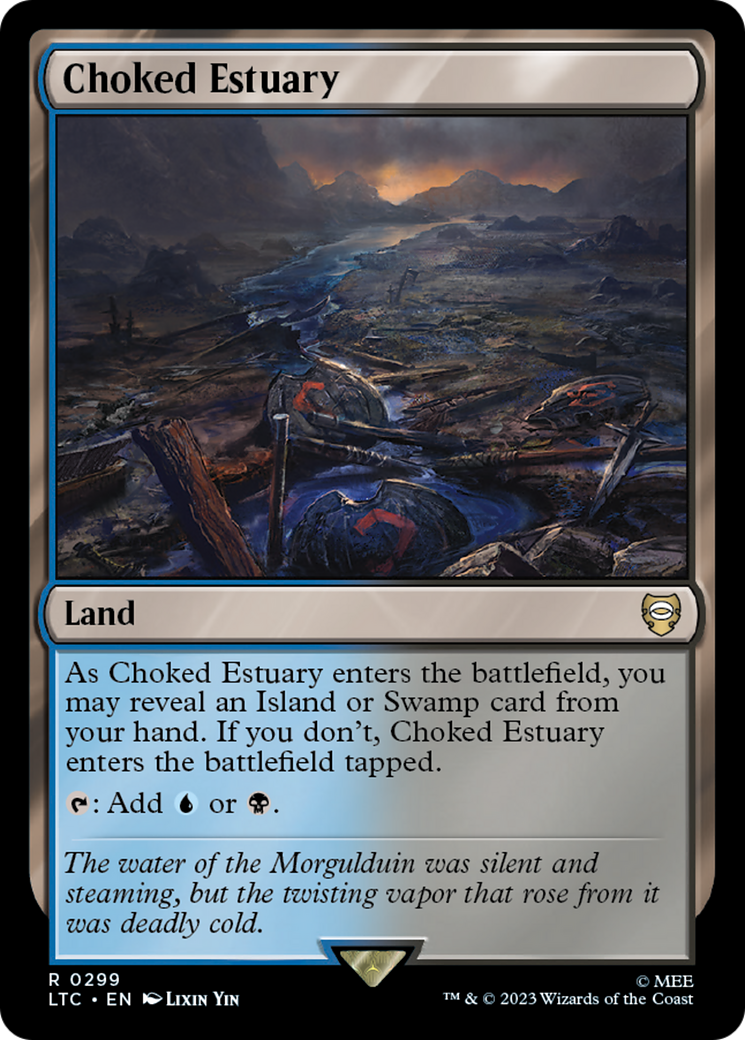 Choked Estuary [The Lord of the Rings: Tales of Middle-Earth Commander] | Jomio and Rueliete's Cards and Comics