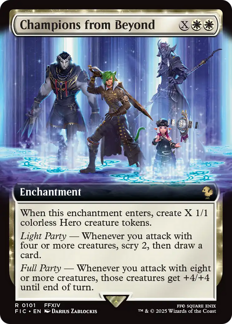 Champions from Beyond (Extended Art) [FINAL FANTASY Commander] | Jomio and Rueliete's Cards and Comics