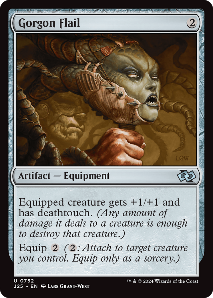 Gorgon Flail [Foundations Jumpstart] | Jomio and Rueliete's Cards and Comics