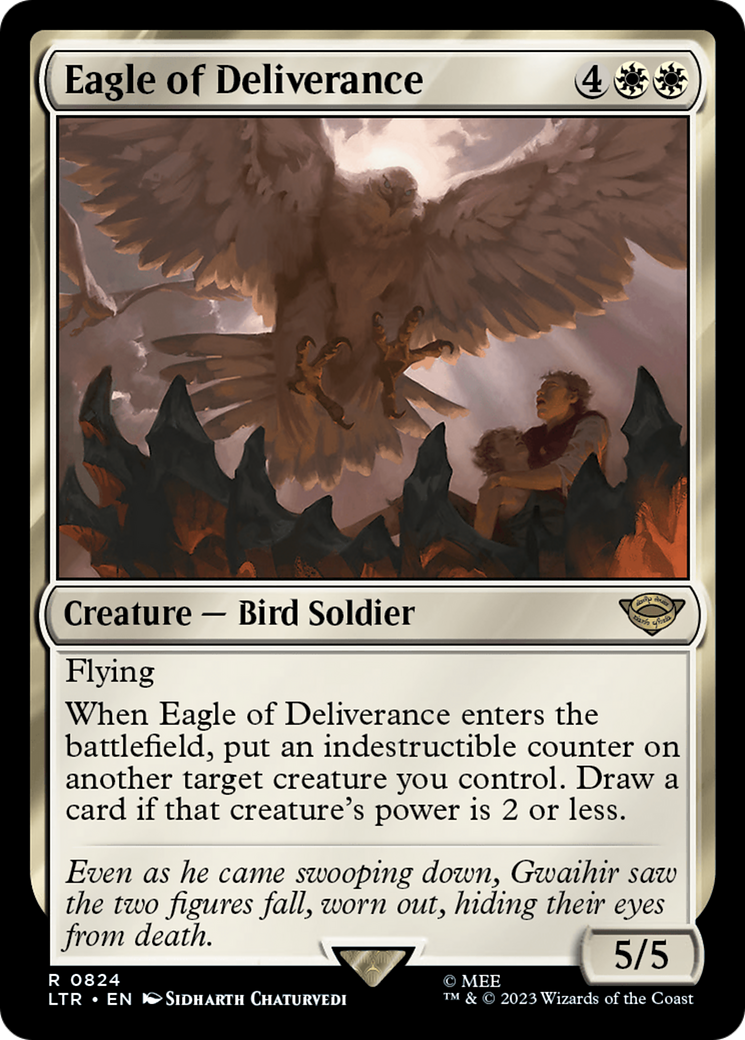 Eagle of Deliverance [The Lord of the Rings: Tales of Middle-Earth] | Jomio and Rueliete's Cards and Comics