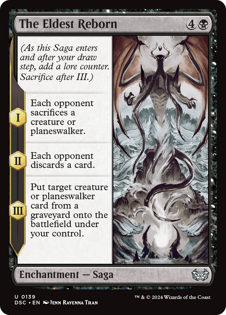 The Eldest Reborn [Duskmourn: House of Horror Commander] | Jomio and Rueliete's Cards and Comics