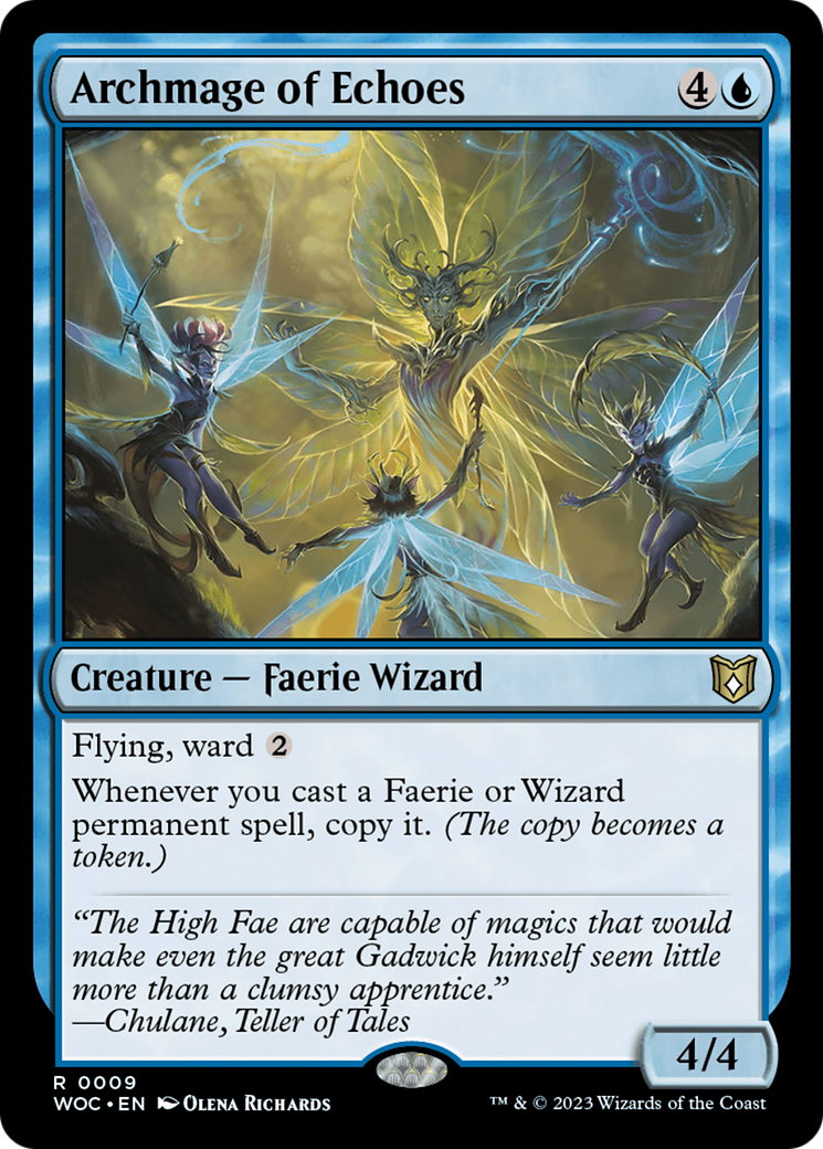 Archmage of Echoes [Wilds of Eldraine Commander] | Jomio and Rueliete's Cards and Comics