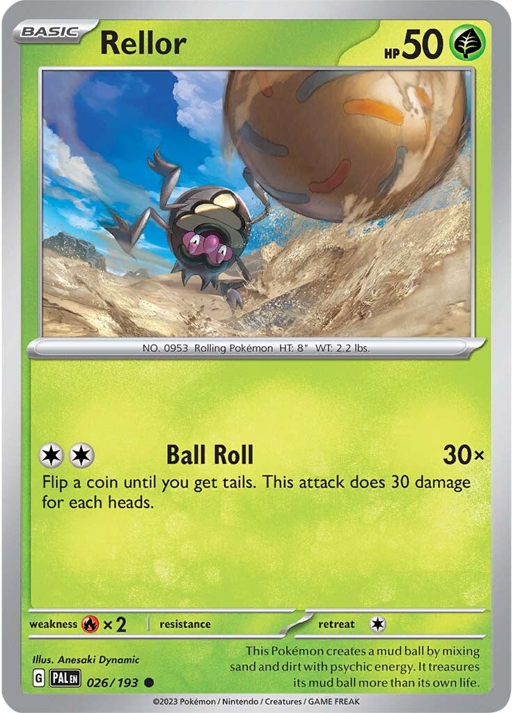Rellor (026/193) [Scarlet & Violet: Paldea Evolved] | Jomio and Rueliete's Cards and Comics