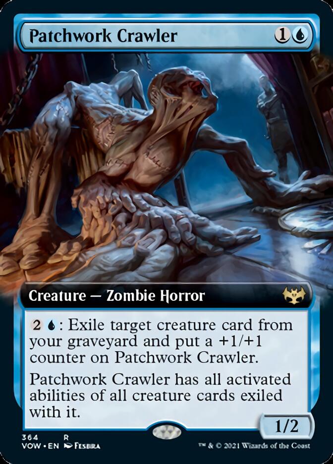 Patchwork Crawler (Extended Art) [Innistrad: Crimson Vow] | Jomio and Rueliete's Cards and Comics