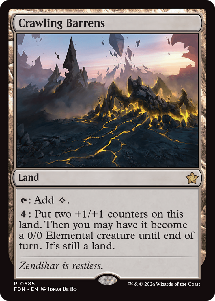 Crawling Barrens [Foundations] | Jomio and Rueliete's Cards and Comics