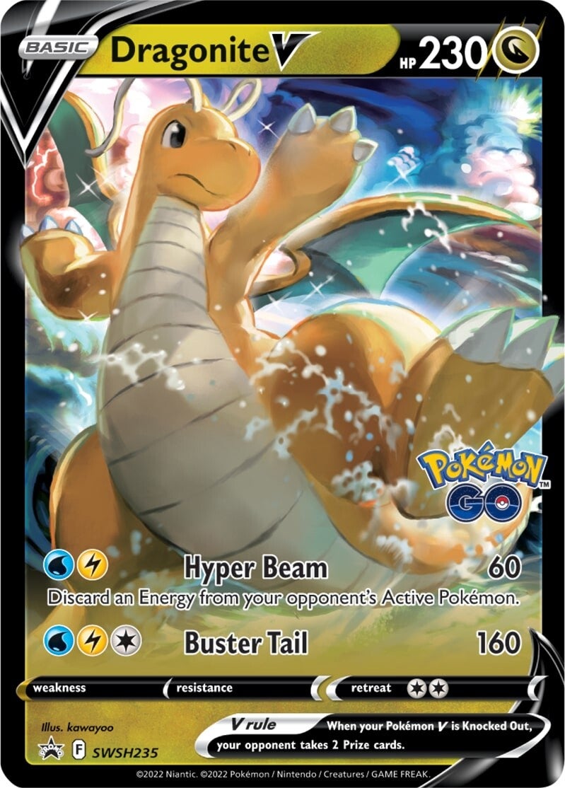 Dragonite V (SWSH235) [Sword & Shield: Black Star Promos] | Jomio and Rueliete's Cards and Comics