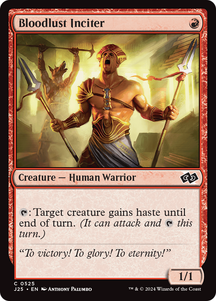 Bloodlust Inciter [Foundations Jumpstart] | Jomio and Rueliete's Cards and Comics