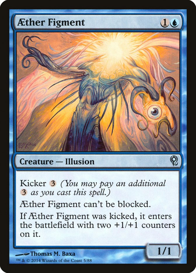 Aether Figment [Duel Decks: Jace vs. Vraska] | Jomio and Rueliete's Cards and Comics