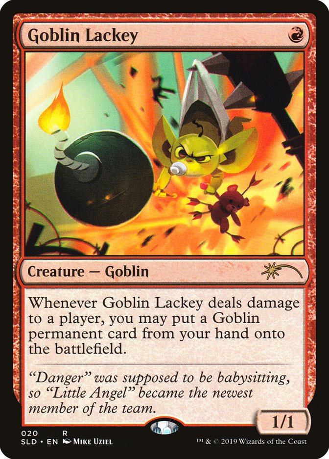 Goblin Lackey (020) [Secret Lair Drop Series] | Jomio and Rueliete's Cards and Comics