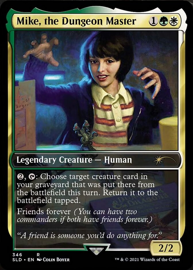 Mike, the Dungeon Master [Secret Lair Drop Series] | Jomio and Rueliete's Cards and Comics