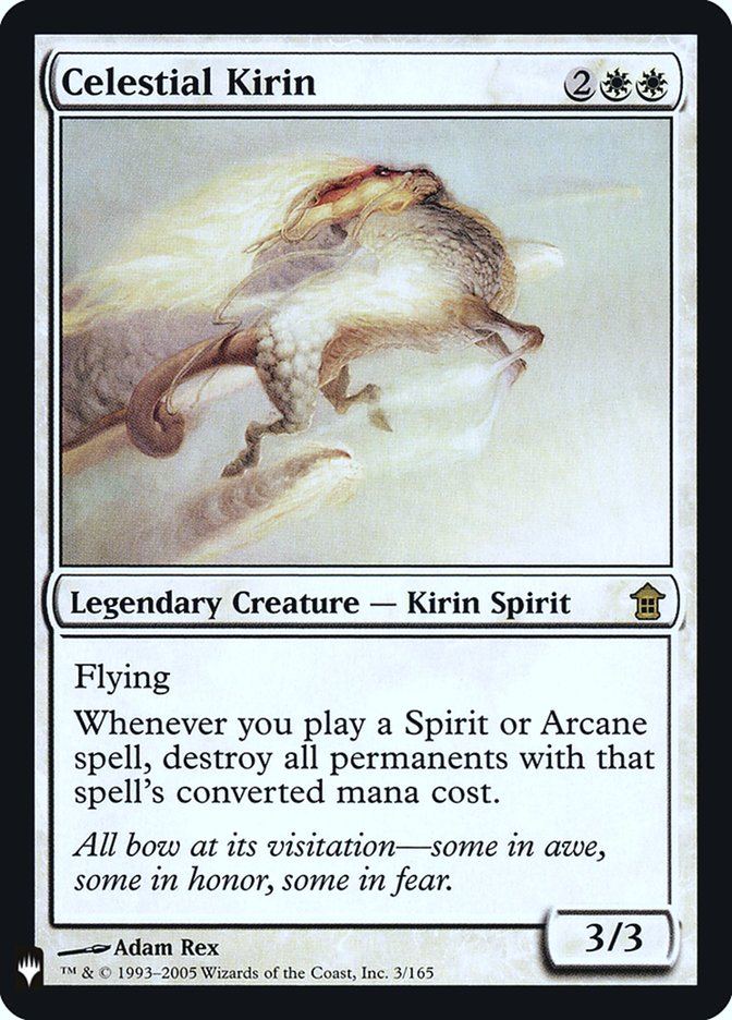 Celestial Kirin [Mystery Booster] | Jomio and Rueliete's Cards and Comics