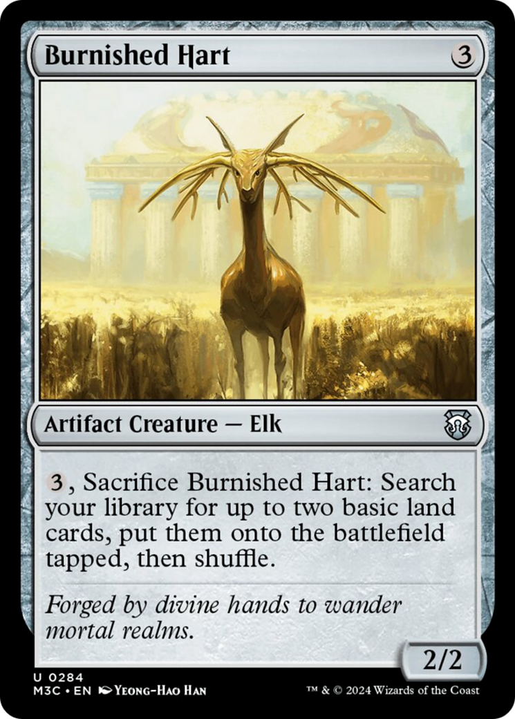 Burnished Hart (Ripple Foil) [Modern Horizons 3 Commander] | Jomio and Rueliete's Cards and Comics