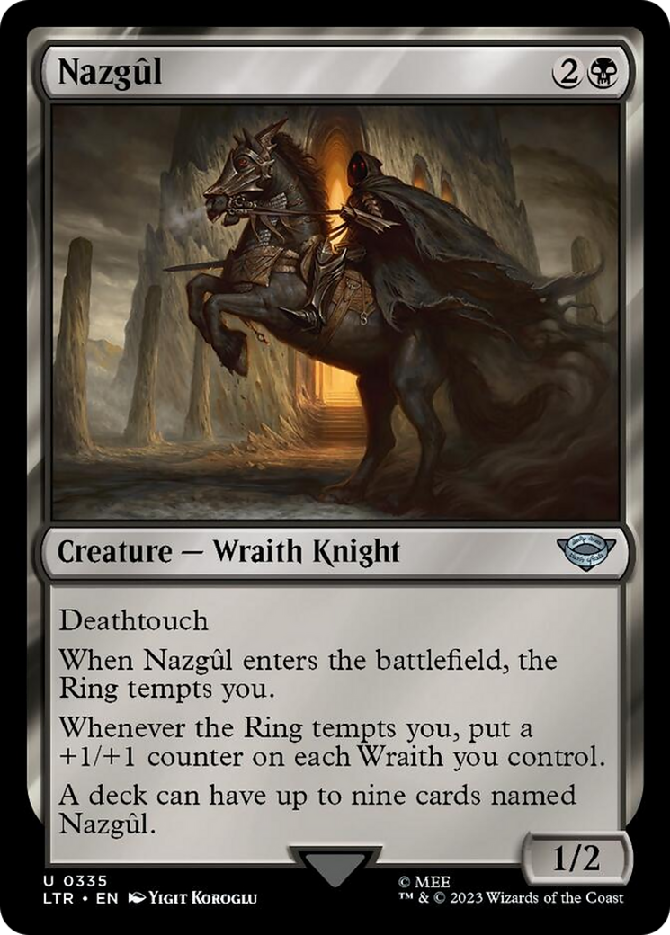 Nazgul (335) [The Lord of the Rings: Tales of Middle-Earth] | Jomio and Rueliete's Cards and Comics