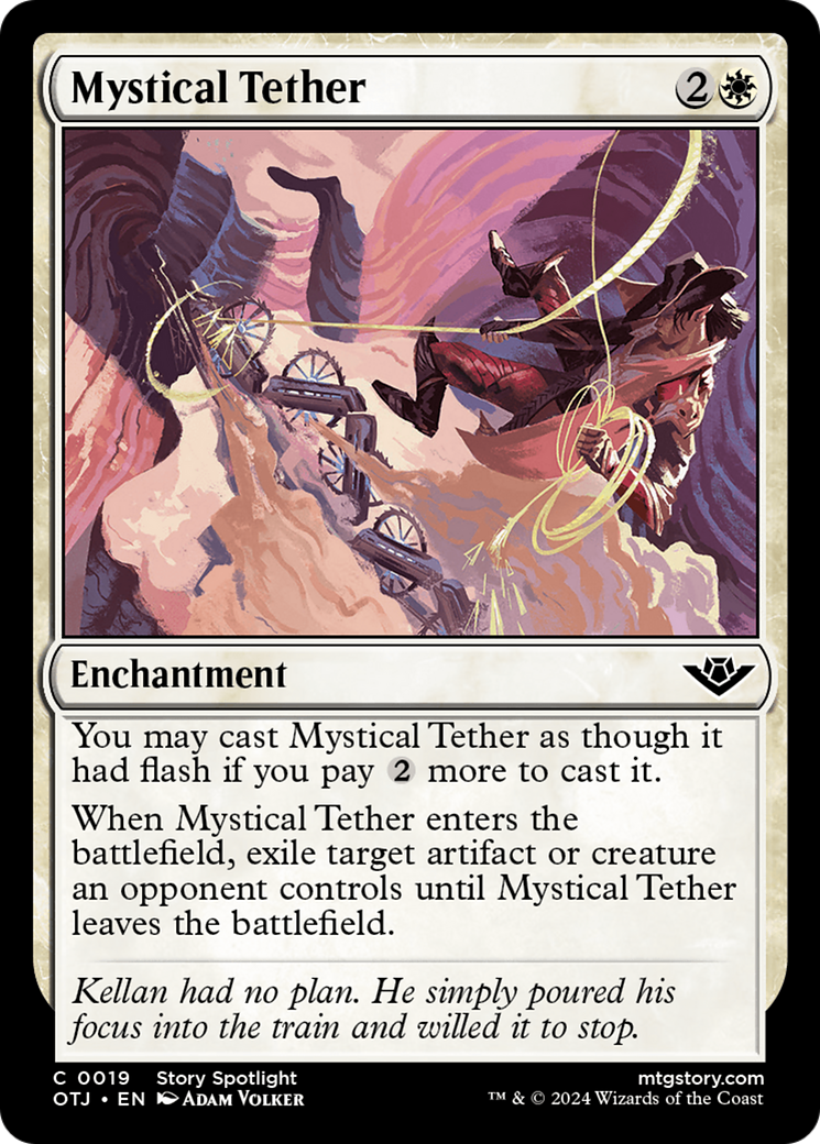 Mystical Tether [Outlaws of Thunder Junction] | Jomio and Rueliete's Cards and Comics