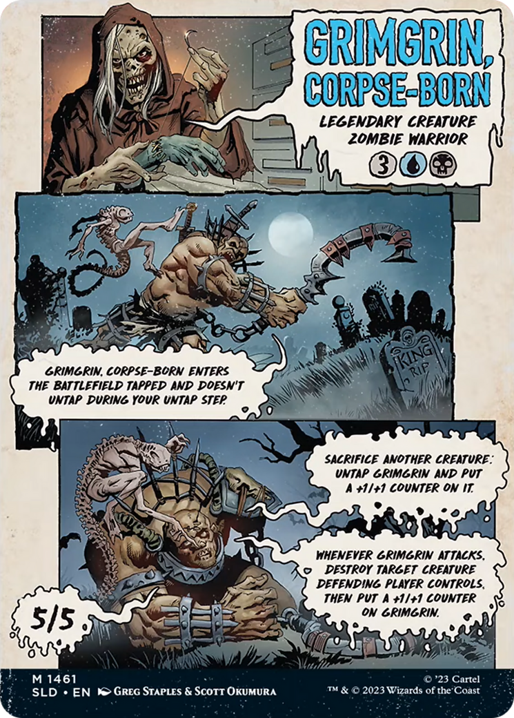 Grimgrin, Corpse-Born [Secret Lair Drop Series] | Jomio and Rueliete's Cards and Comics
