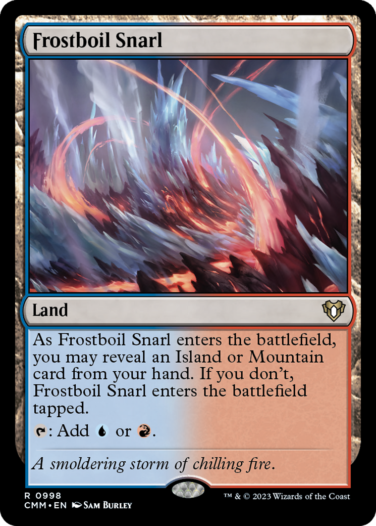 Frostboil Snarl [Commander Masters] | Jomio and Rueliete's Cards and Comics