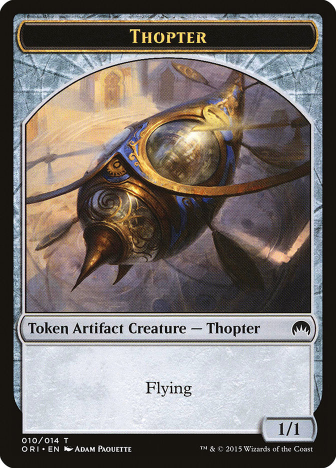 Thopter Token (010/014) [Magic Origins Tokens] | Jomio and Rueliete's Cards and Comics