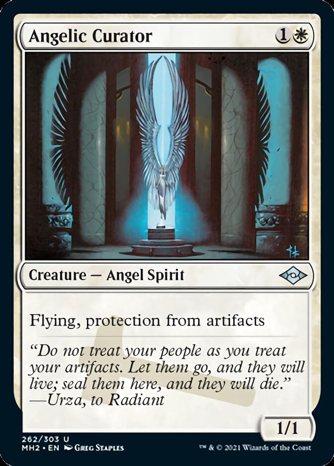 Angelic Curator [Modern Horizons 2] | Jomio and Rueliete's Cards and Comics
