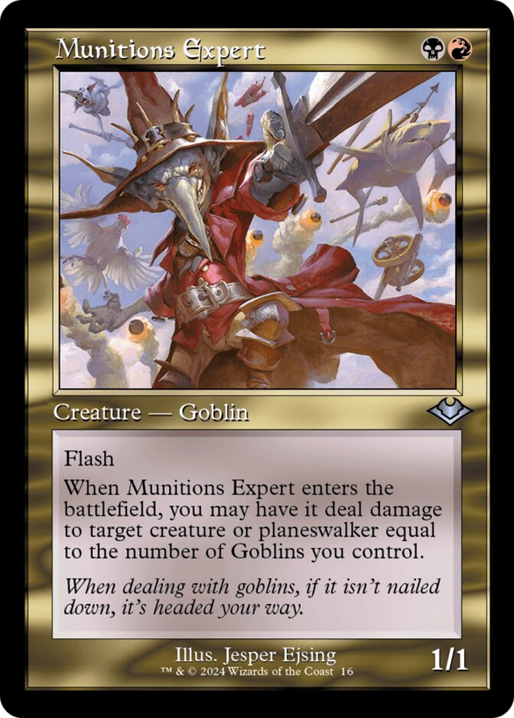 Munitions Expert (Retro) [Modern Horizons] | Jomio and Rueliete's Cards and Comics