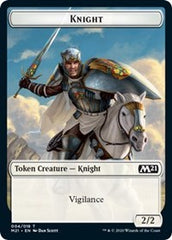 Knight // Soldier Double-Sided Token [Core Set 2021 Tokens] | Jomio and Rueliete's Cards and Comics