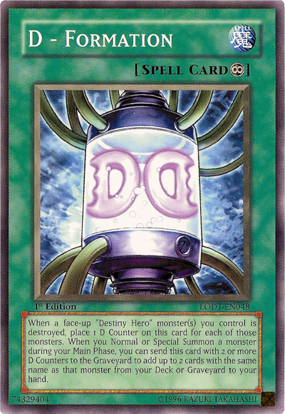 D - Formation [LODT-EN048] Common | Jomio and Rueliete's Cards and Comics