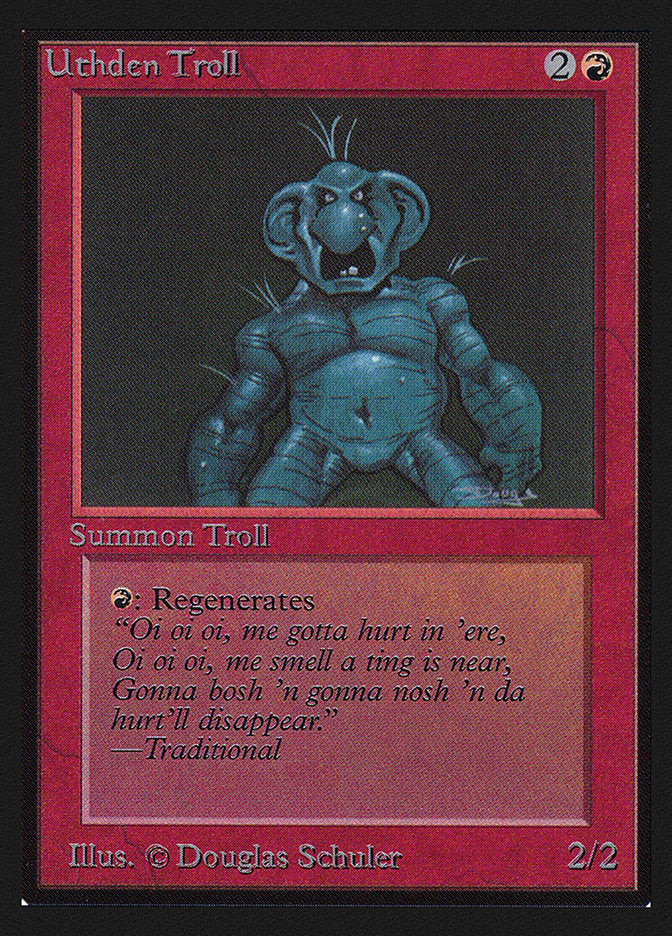 Uthden Troll [Collectors' Edition] | Jomio and Rueliete's Cards and Comics