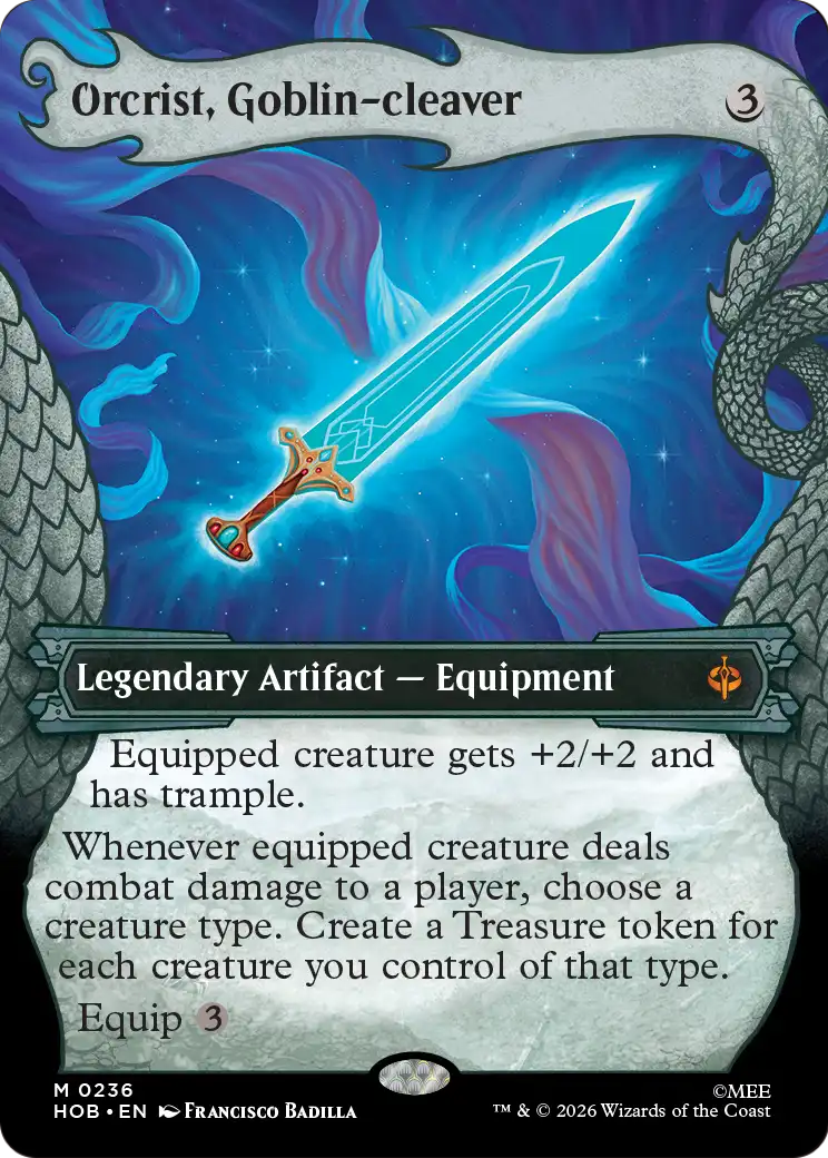 Orcrist, Goblin-cleaver (Showcase) [The Hobbit] | Jomio and Rueliete's Cards and Comics