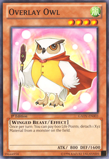 Overlay Owl [GAOV-EN003] Common | Jomio and Rueliete's Cards and Comics