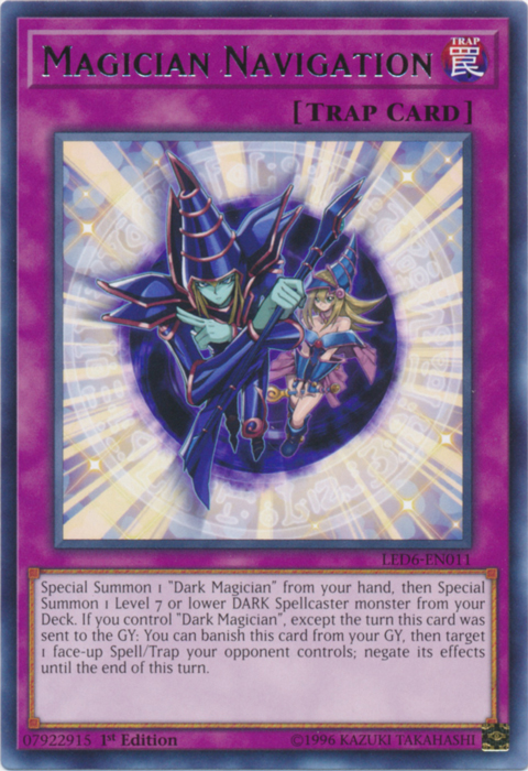 Magician Navigation [LED6-EN011] Rare | Jomio and Rueliete's Cards and Comics