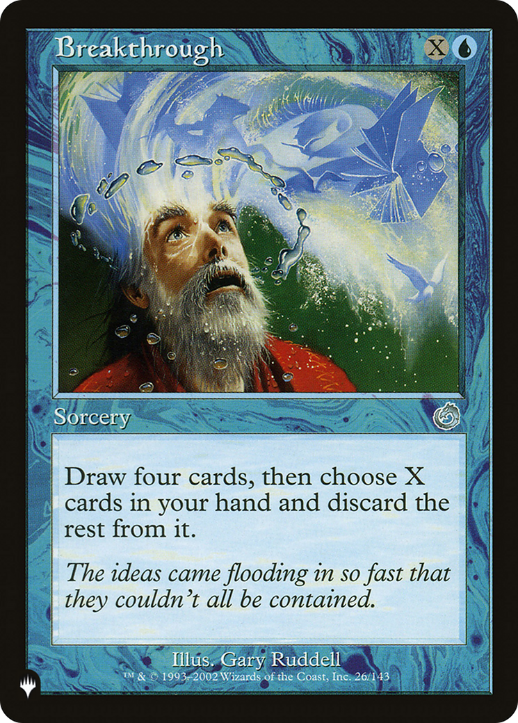 Breakthrough [The List] | Jomio and Rueliete's Cards and Comics