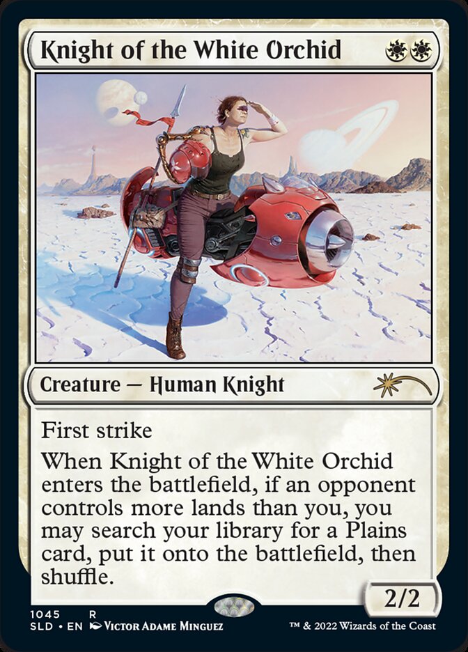 Knight of the White Orchid [Secret Lair Drop Series] | Jomio and Rueliete's Cards and Comics