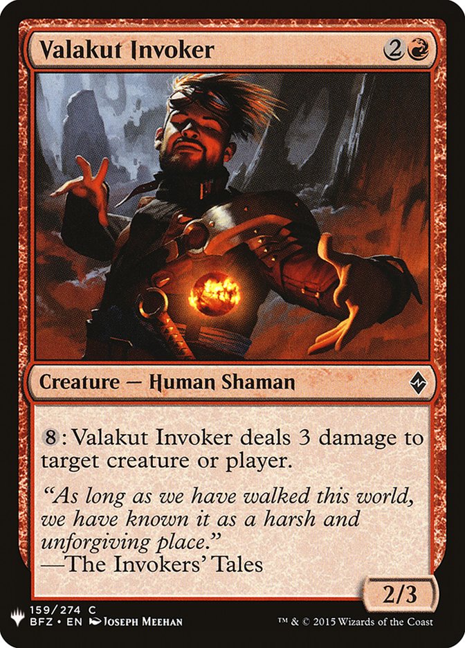 Valakut Invoker [Mystery Booster] | Jomio and Rueliete's Cards and Comics
