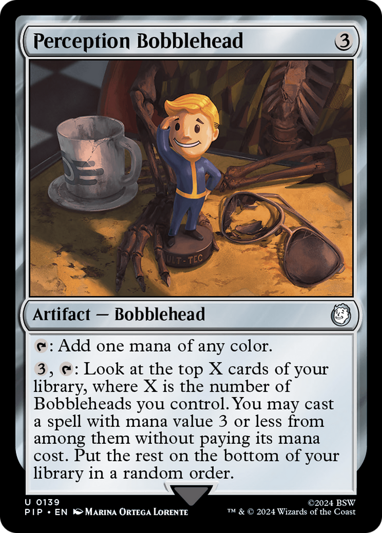 Perception Bobblehead [Fallout] | Jomio and Rueliete's Cards and Comics