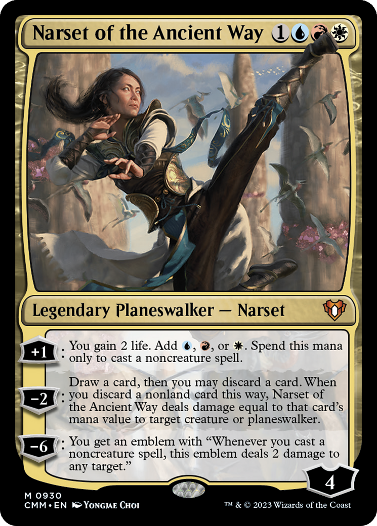 Narset of the Ancient Way [Commander Masters] | Jomio and Rueliete's Cards and Comics