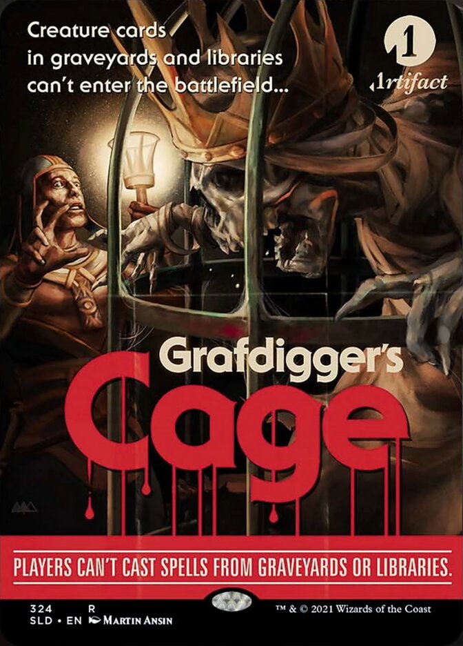 Grafdigger's Cage [Secret Lair Drop Series] | Jomio and Rueliete's Cards and Comics