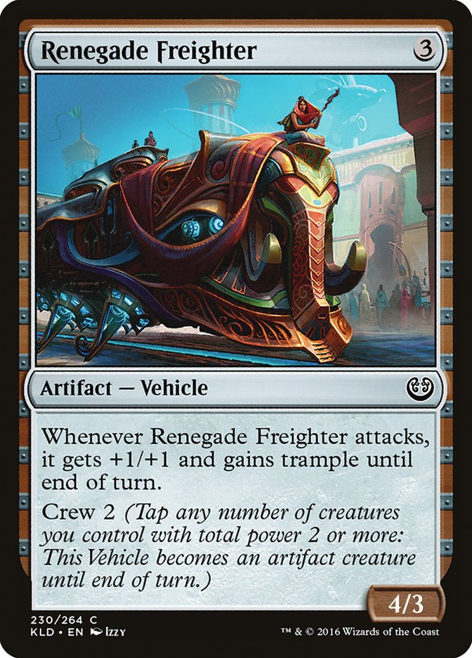 Renegade Freighter [Kaladesh] | Jomio and Rueliete's Cards and Comics