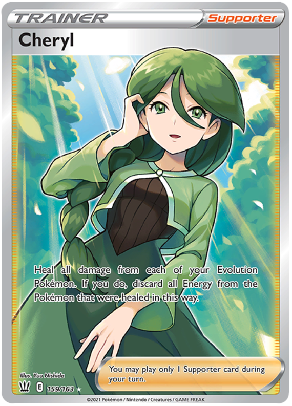 Cheryl (159/163) [Sword & Shield: Battle Styles] | Jomio and Rueliete's Cards and Comics