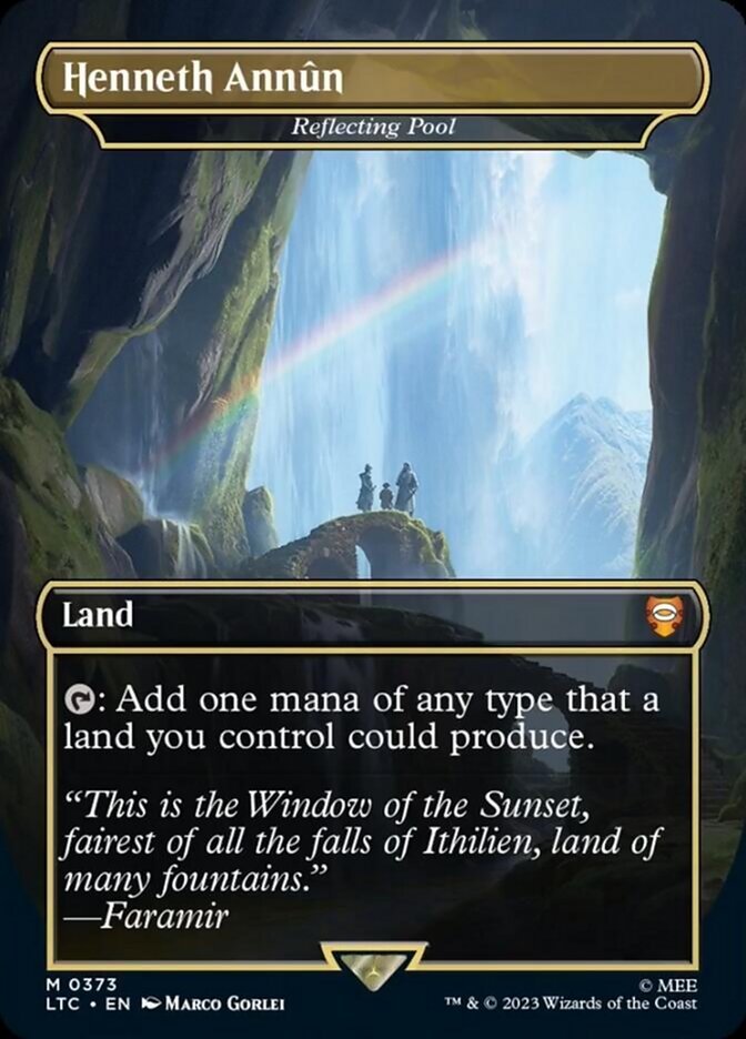 Henneth Annun - Reflecting Pool [The Lord of the Rings: Tales of Middle-Earth Commander] | Jomio and Rueliete's Cards and Comics