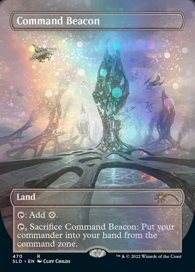 Command Beacon (Galaxy Foil) [Secret Lair Drop Series] | Jomio and Rueliete's Cards and Comics