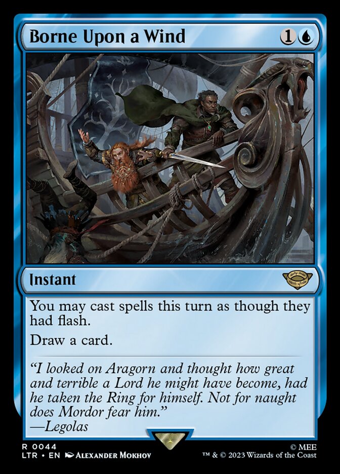 Borne Upon a Wind [The Lord of the Rings: Tales of Middle-Earth] | Jomio and Rueliete's Cards and Comics