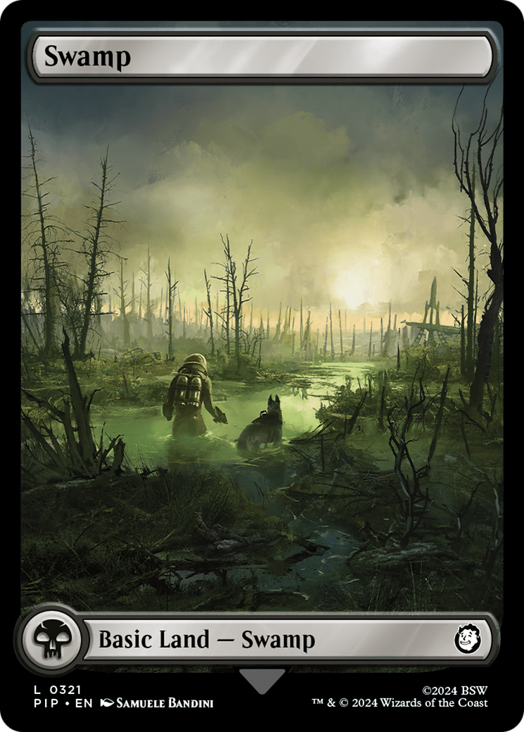 Swamp (0321) [Fallout] | Jomio and Rueliete's Cards and Comics