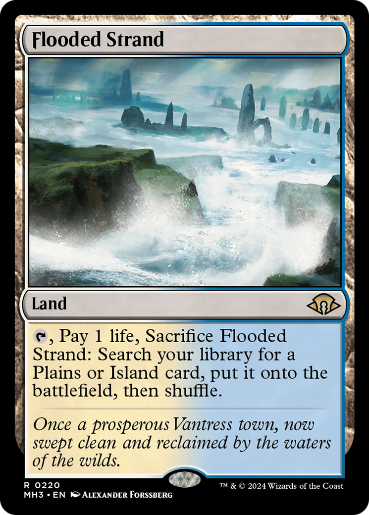 Flooded Strand [Modern Horizons 3] | Jomio and Rueliete's Cards and Comics