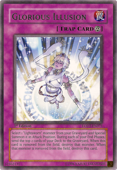 Glorious Illusion [LODT-EN071] Rare | Jomio and Rueliete's Cards and Comics