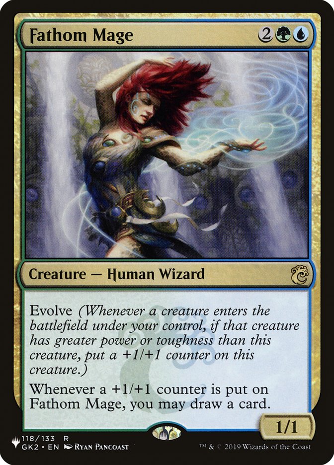 Fathom Mage [The List] | Jomio and Rueliete's Cards and Comics