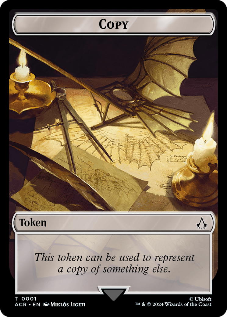 Copy Token [Assassin's Creed Tokens] | Jomio and Rueliete's Cards and Comics
