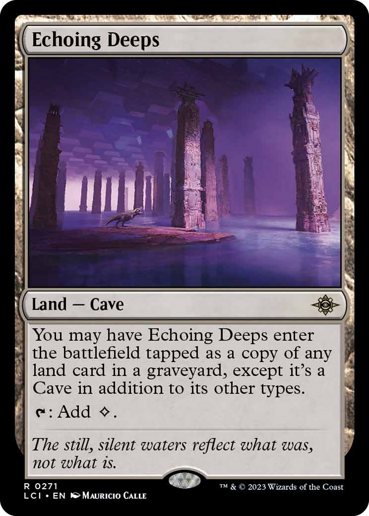 Echoing Deeps [The Lost Caverns of Ixalan] | Jomio and Rueliete's Cards and Comics