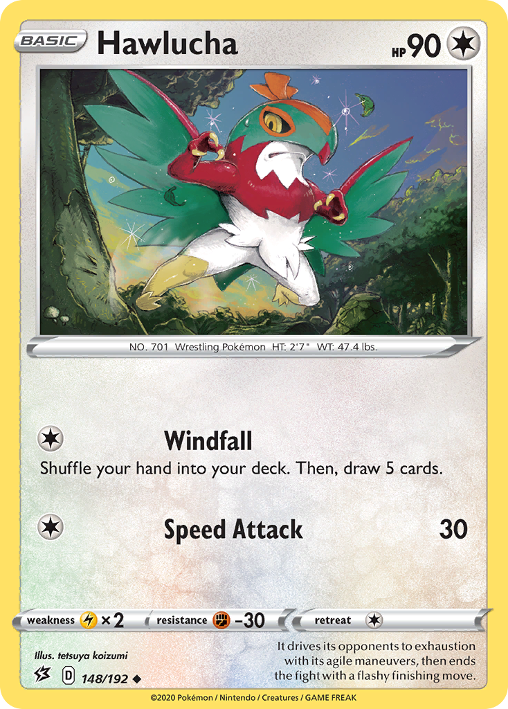 Hawlucha (148/192) [Sword & Shield: Rebel Clash] | Jomio and Rueliete's Cards and Comics