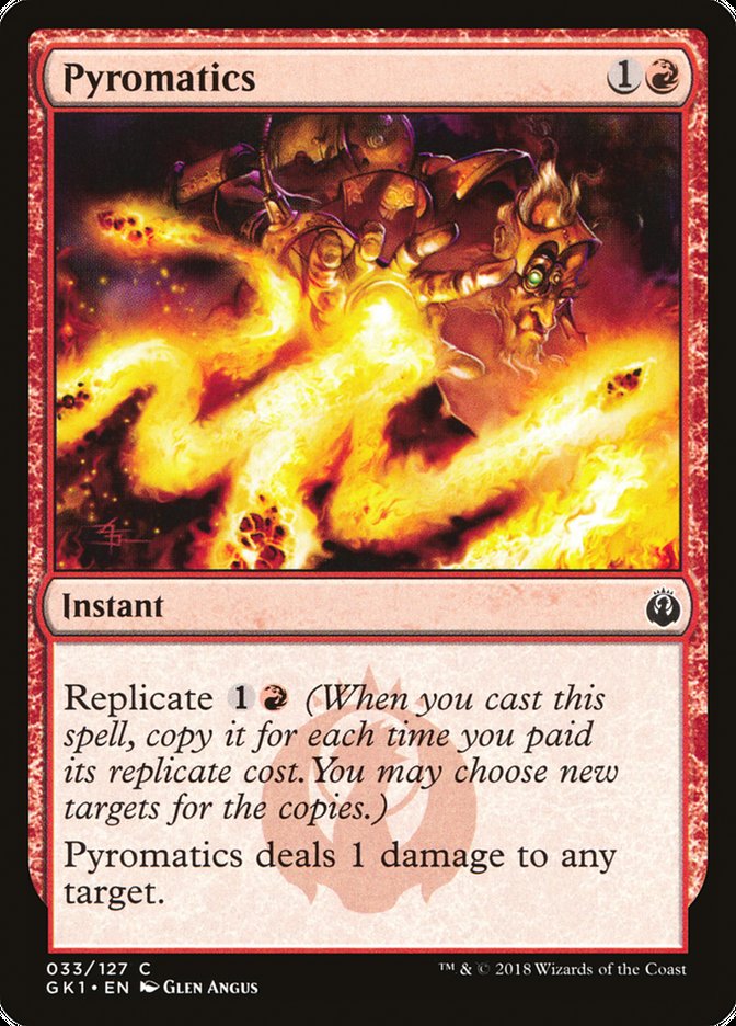 Pyromatics [Guilds of Ravnica Guild Kit] | Jomio and Rueliete's Cards and Comics